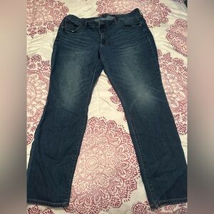 Old Navy Women's Dark Blue Skinny Jeans